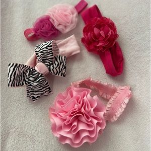 Set of 4 Headbands/Bows